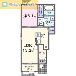 コンフォールＧＲ　Iの物件間取画像